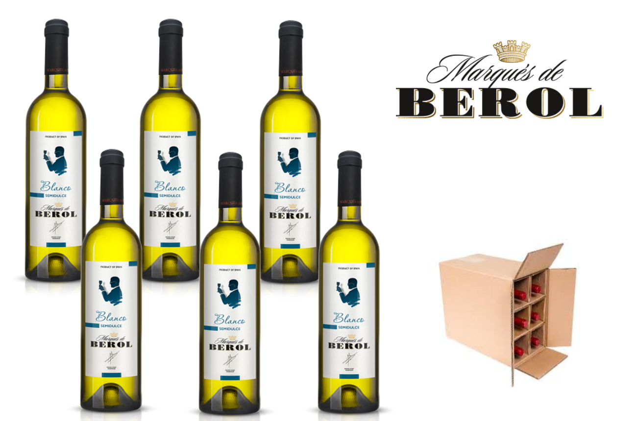 Blanco Semidulce (White Semisweet) - Box of 6