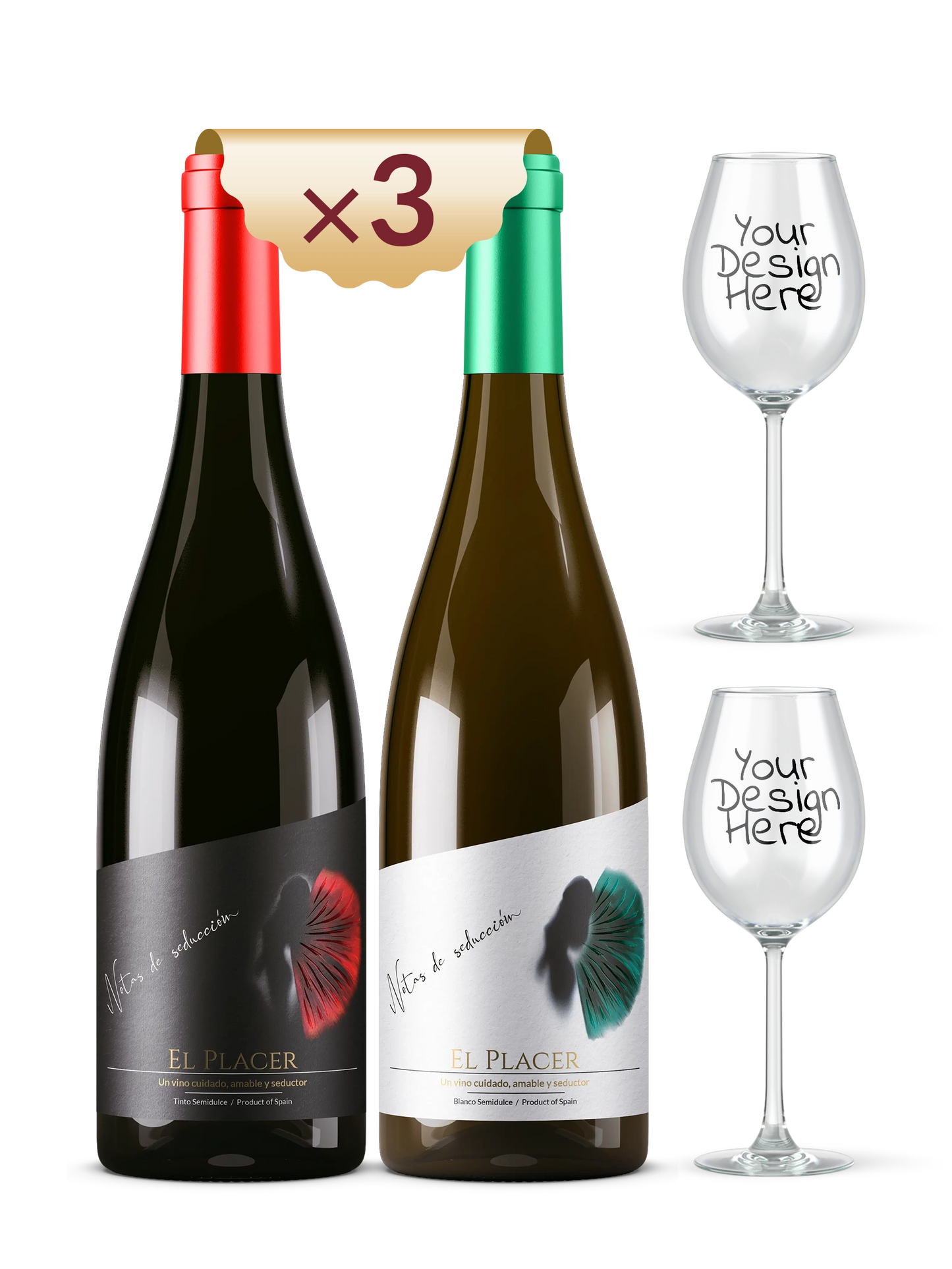 Colección El Placer (Semisweet) - Box of 6